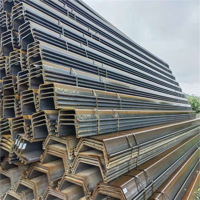 山西阳泉拉森钢板桩基坑支护挡土性能优越防止基坑坍塌本地直发​