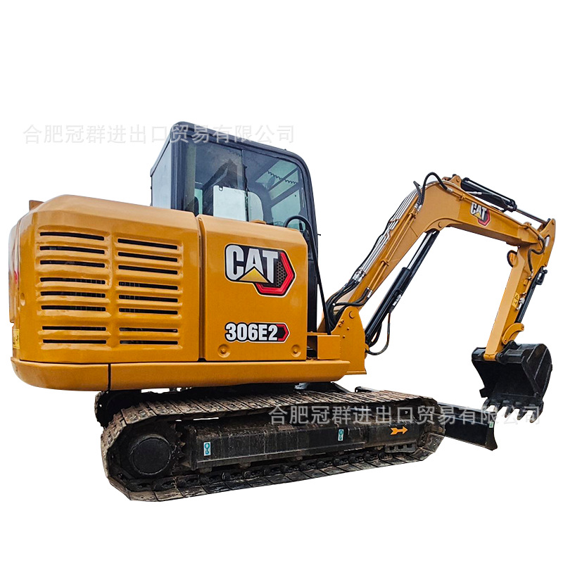 CAT 306 307 usado 6 toneladas pequeña excavadora hidráulica de orugas precio image 6