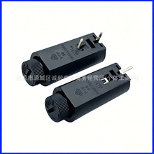 5*20MM保险管座 PTF-45/50保险丝座 PCB面板安装立卧式耐高温底座