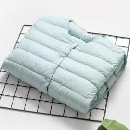 冬季内胆棉衣女短款2025新款轻薄羽绒棉服内穿贴身妈妈小棉袄外套