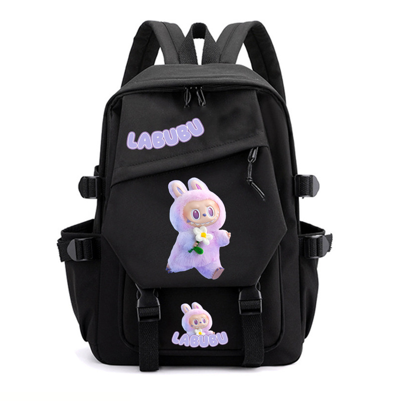 新しいバブルマトラ ラブブ プリントランドセル 小学生 中学生 おしゃれ 通気性 カジュアル バックパック|undefined