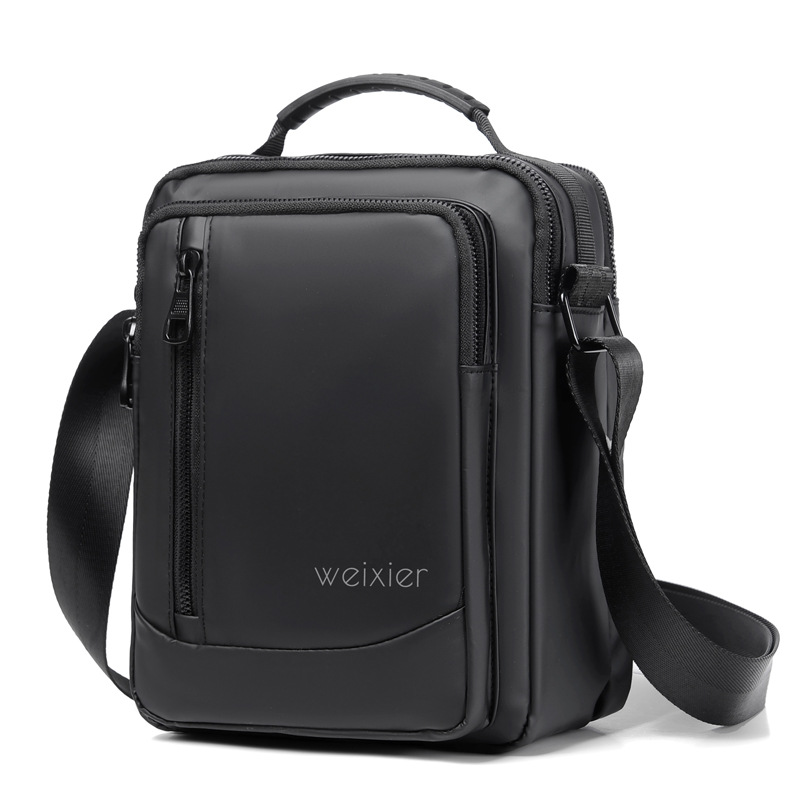 New Niche Herren-Handytasche, kompakt und minimalistisch, Outdoor-Einzelschulter-Crossbody-Tasche, spritzwassergeschützt, großes Fassungsvermögen, kleine Umhängetasche_voghion.com