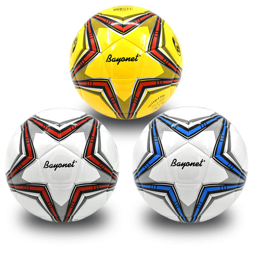 Bayonet Football Seamless No. 4 No. 5 Laminated Leather Football for Children and Adults Competition Training Wear-Resistant Football