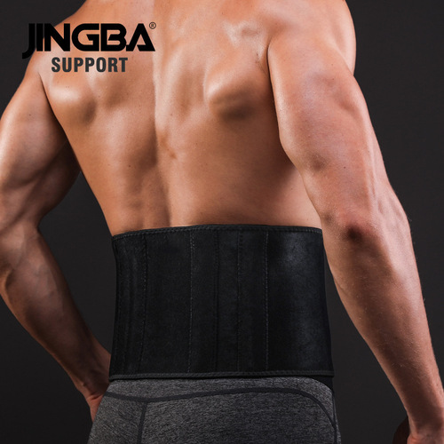 JINGBA Sports Waist Support Adult Fitness Running Basketball Support Sweat Belt Outdoor Cross-Border Wholesale