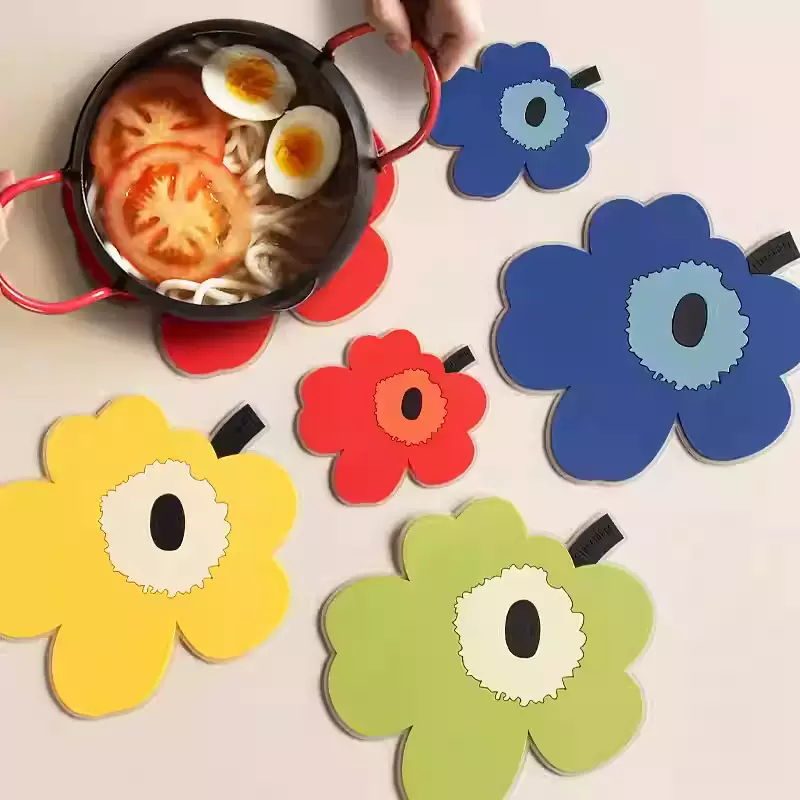 高端高颜值网红防烫垫餐垫菜盘隔热垫桌垫子家用碗垫锅垫杯垫硅胶