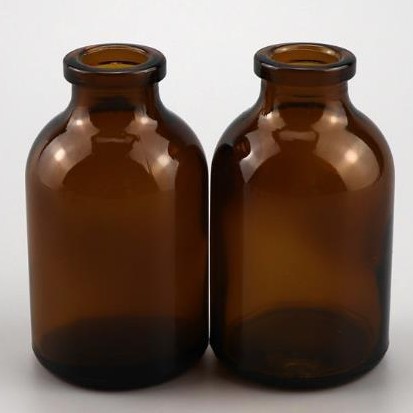 20ml中硼硅色模制西林瓶透明棕注射玻璃试剂瓶青霉素疫苗瓶采样瓶