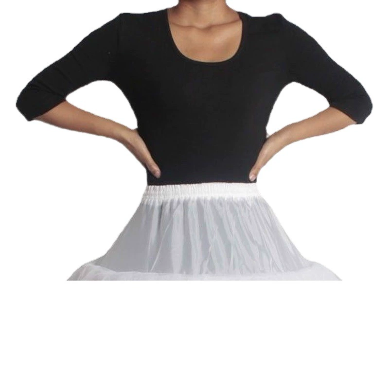 Фабрика прямые поставки свадебное платье юбка Поддержка Большой рыбий хвост жесткий сетчатый юбка-петтиюбка Одиночная сталь 3 кольца 6 стальных гофрированные аксессуары для свадебного платья