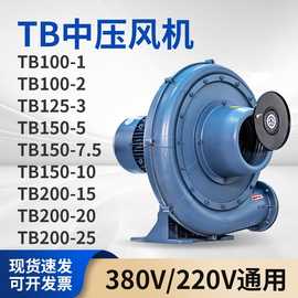 TWYX中压风机TB100-2 125-3 150-5 150-10耐高温防腐鼓风机排风