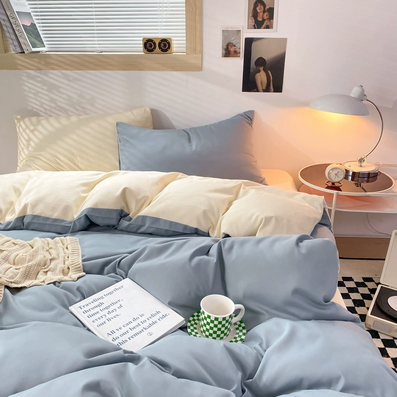 Cream duvet cover от 盛邦荣, универсальное хлопковое постельное белье, набор 3 предмета, набор 4 предмета