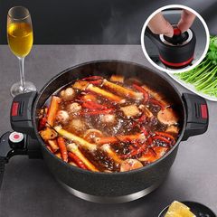 E-commerce thermal hot pot micro-pressure cooker multi-functional oil-free large-capacity household all-in-one power generation micro-pressure cooker