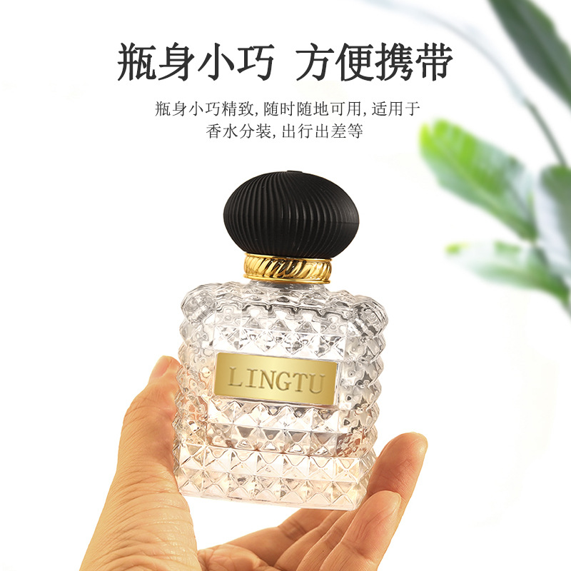 100ml 그림 세트, 투명, 유리