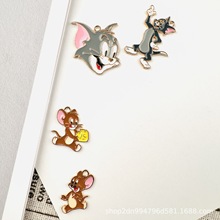 DIY手工饰品配件 趣味可爱TOM猫和老鼠耳环耳饰头饰材料配件