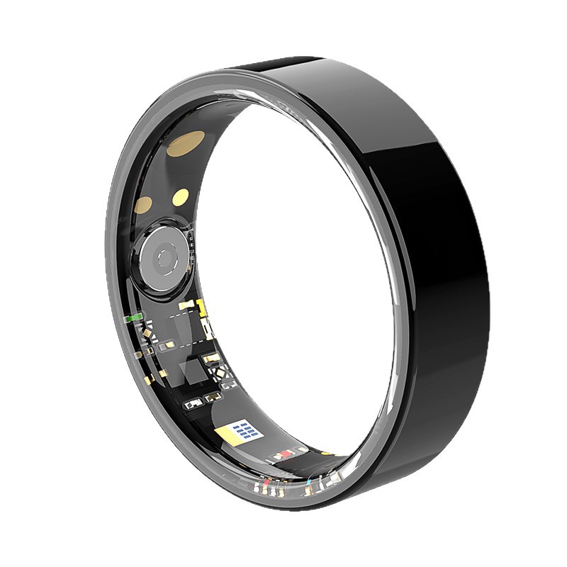 Bague connectée R15, best-seller : surveillance de la fréquence cardiaque, de l'oxygénation sanguine et du sommeil, suivi d'activité physique et podomètre._voghion.com