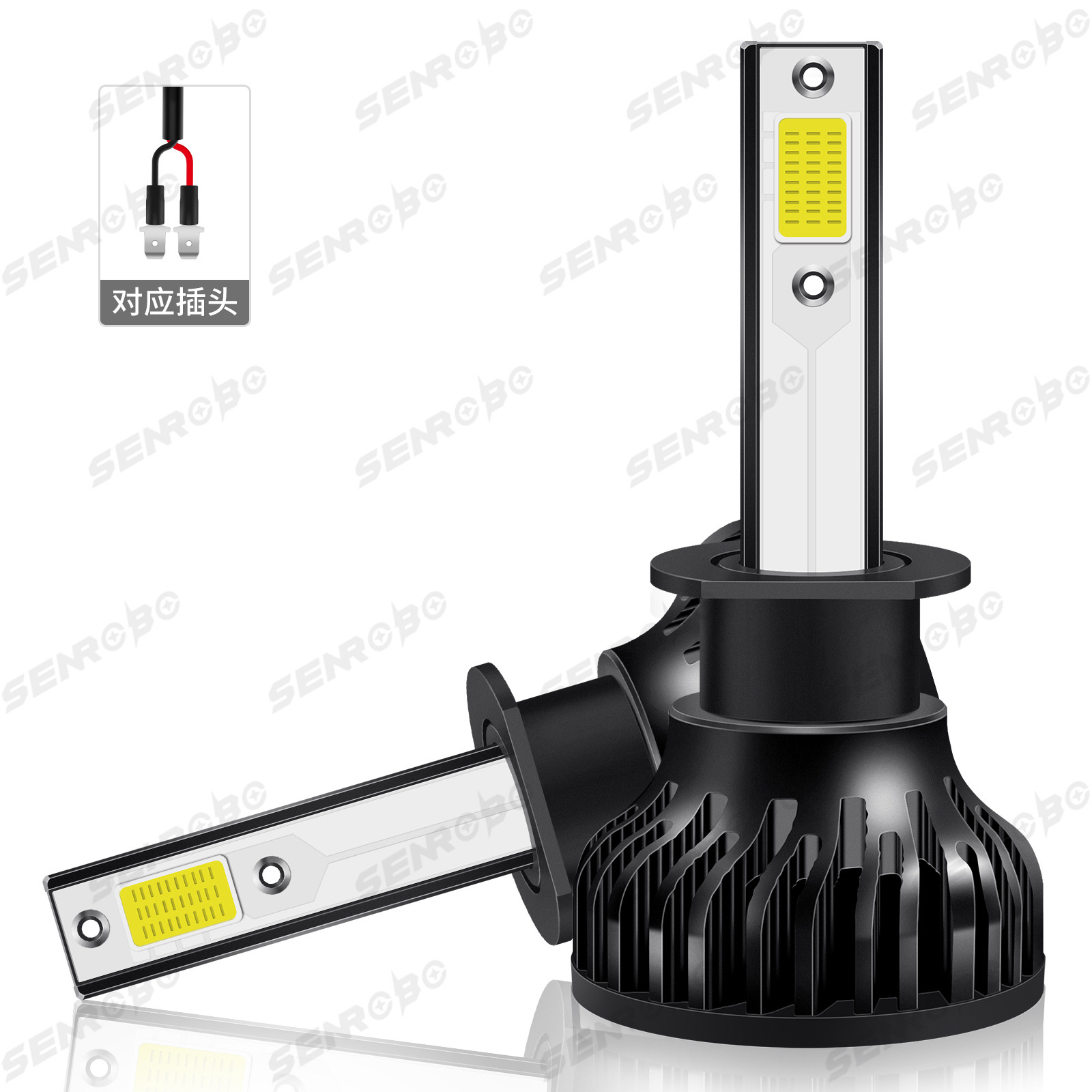 Fabricantes de venta caliente del automóvil LED construido S7 transfronterizo explosivo lámpara de coche H1H4H7 carro pequeño transformación de bombillas de faro image 7