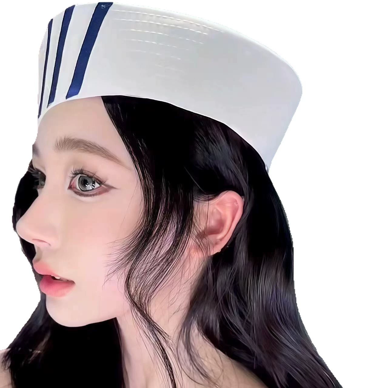 Summer Japanese universal sun hat, navy beret