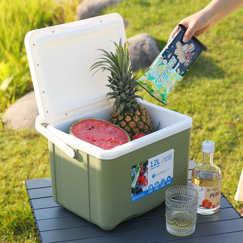 Incubador de calor, mercado nocturno comercial, refrigerador, camping, picnic al aire libre, cubos de hielo, alimentos frescos, refrigerantes, portátiles