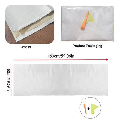 Car interior film Jewelry - suede-white