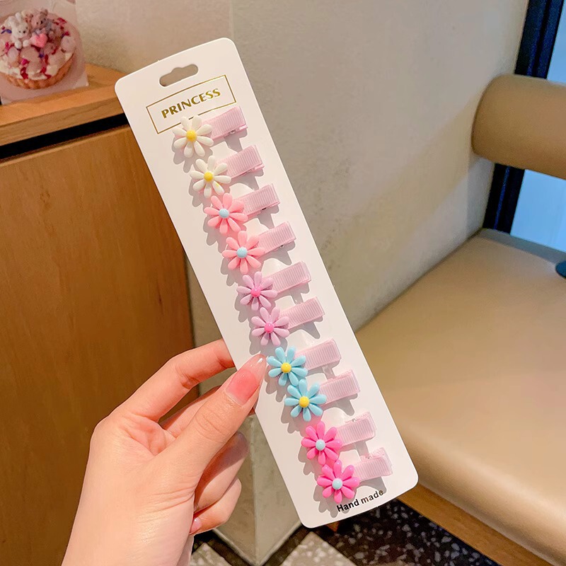 婴儿汗毛夹女宝宝发夹不伤发胎毛夹夹子头饰儿童婴幼儿发量少发卡|undefined