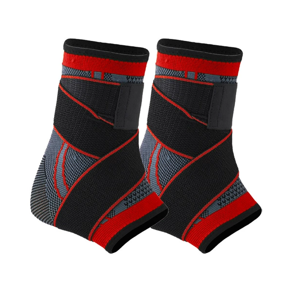 Two pack [with straps] Red M size