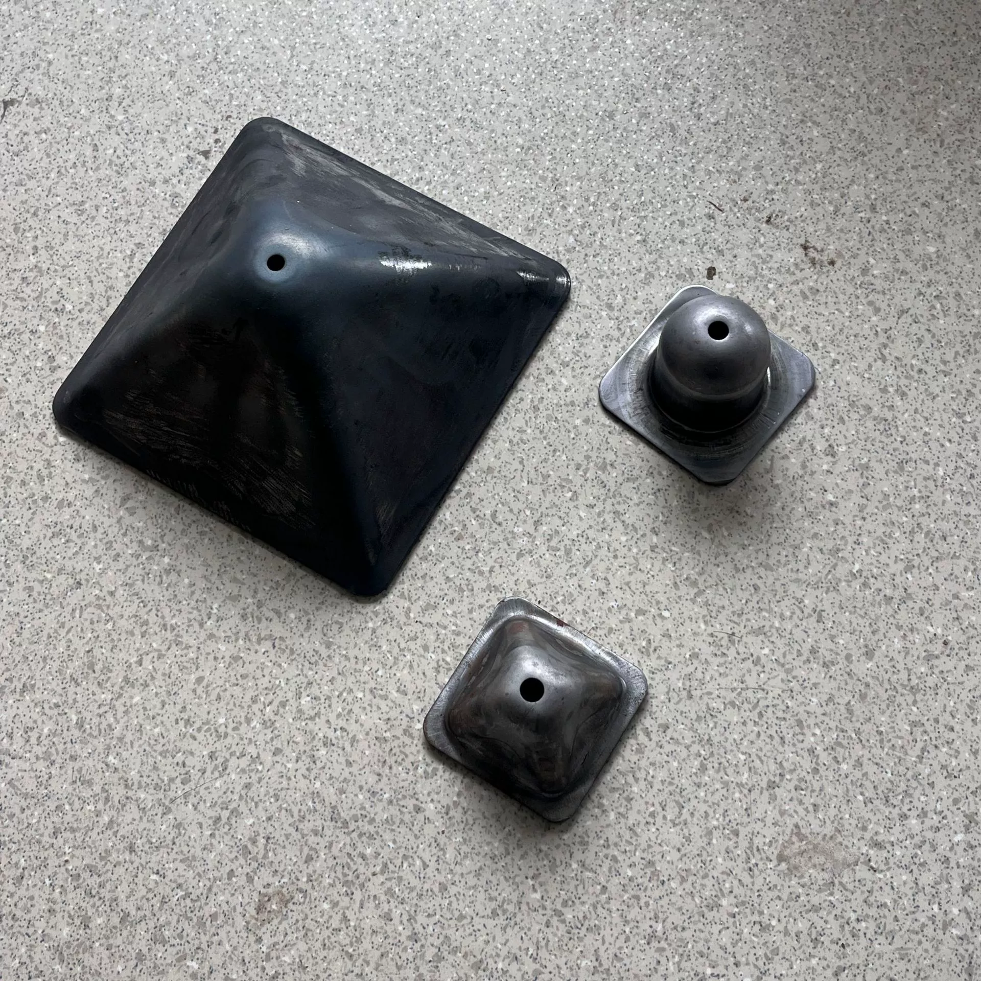 Квадратная ножная чаша для ног Квадратная труба для ступней