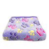 Cross -border hot selling pet blankets Four seasons common blankets, warm sleep cushion coral velvet claws, cats and dog mats wholesale