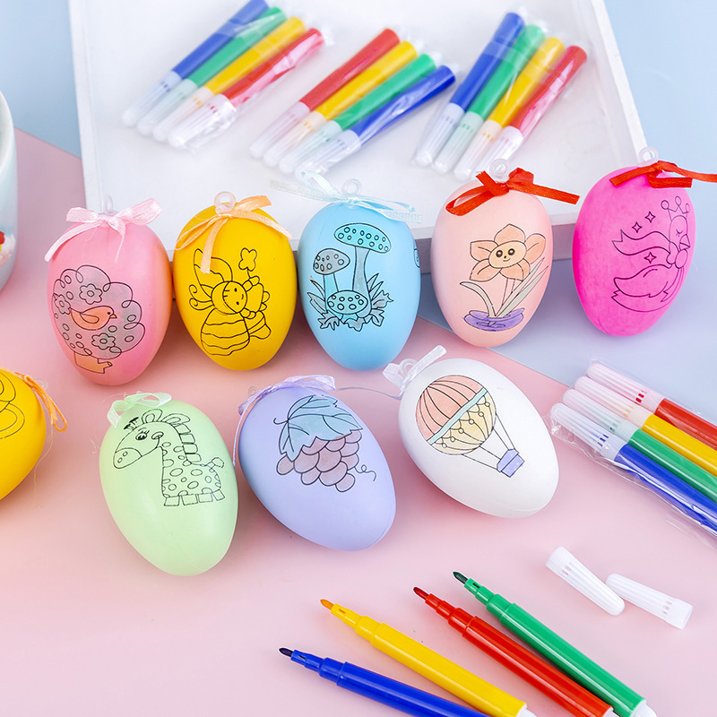 Huevos de Pascua DIY para Pintar de EPS para Niños y Jardín de Infantes image 2