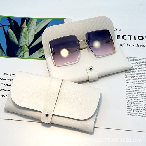 Polarized sunglasses matching set gift box logo eyeglass case live cloud pouch prescription sunglasses leather box