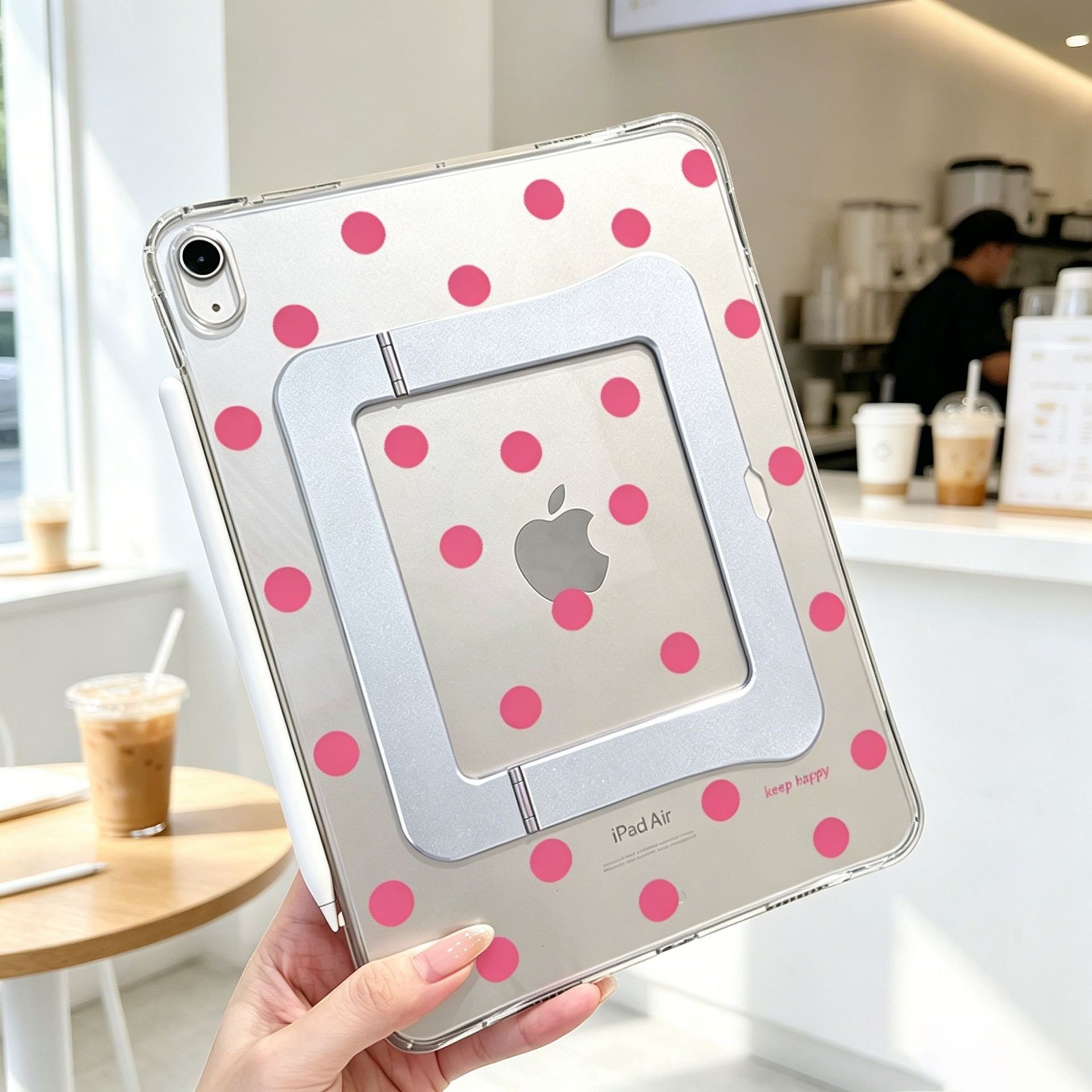 Funda Acrílica Antidoblado con Soporte para iPad Air 8/Pro/11ª Generación Anticaídas image 13