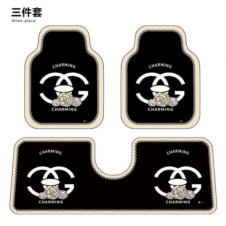 New Car Floor Mats, Universal Driver's Seat Mats, Non-Slip Foot Mats, Easy to Clean, Anti-Dirt, Anti-Slip, and Wear-Resistant