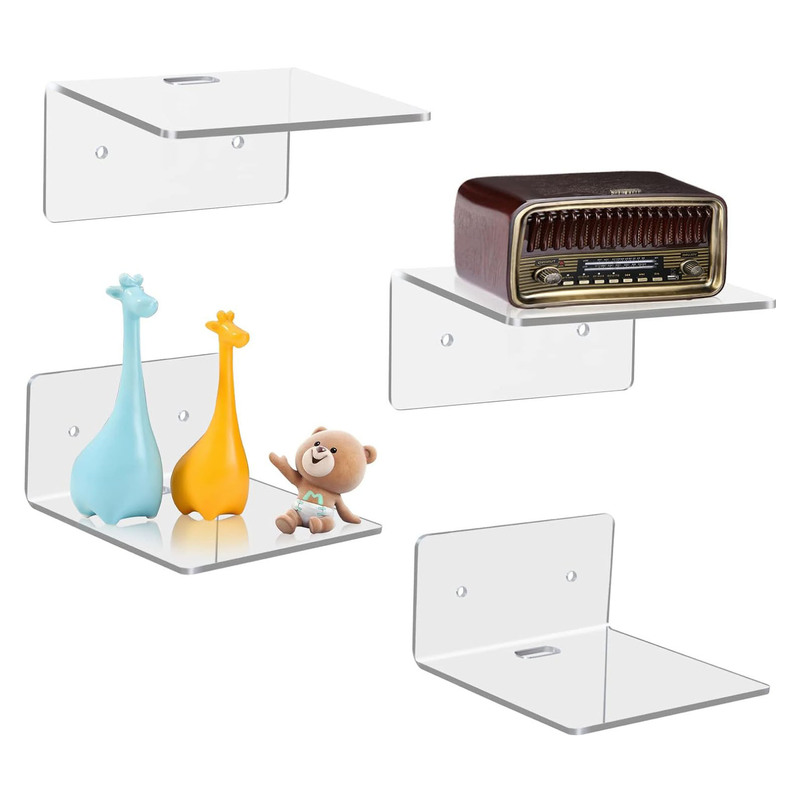 Acrylic Suspension Wall Rack Small Display Stand Living Room Decorative Shelf Wall Stand Bathroom Storage Rack Mini Frame Acrylic Suspension Wall Rack Small Display Stand Living Room Decorative Shelf Wall Stand Bathroom Storage Rack Mini Frame