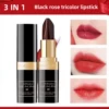 Lipstick, three colors, English