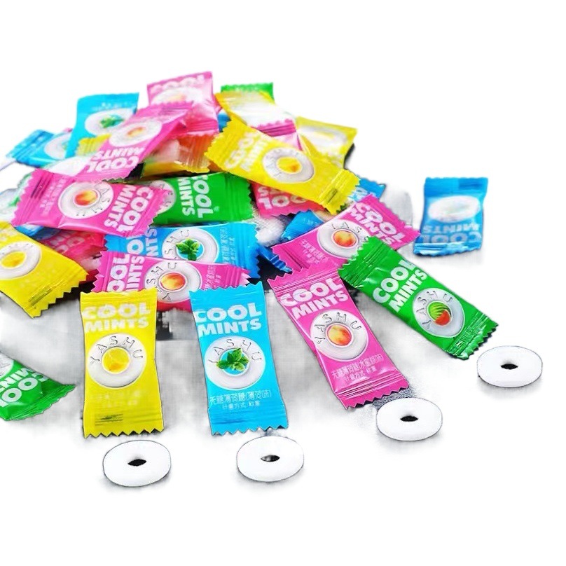 【Complete Export Certification】Yashu Sugar-Free Mint Candies, Strong Breath Freshener Lozenges, Bulk Candy for Commercial Use