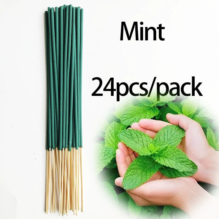 24/73/170 aromatherapy sticks, cross-border household bamboo stick incense, various flavors, optional quantity, can be customized with temu labeling