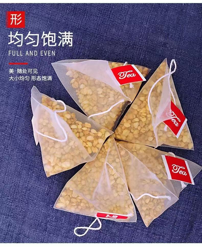 Tartary Buckwheat Tea Ku Qiao Cha Whole Grain Roasted Herbal Tea 10 Pack Sugar Free Daily Brew quality and texture
