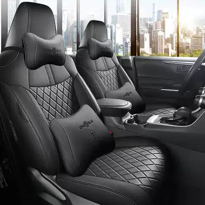 Toyota RAV4 special seat covers, Modelə uyğun (Original) oturacaq örtükləri - mysterious-black-deluxe-edition-note-the-model-and-year-of-the-vehicle-full-coverage-for-the-front-seats-full-coverage-for-the-rear-seats