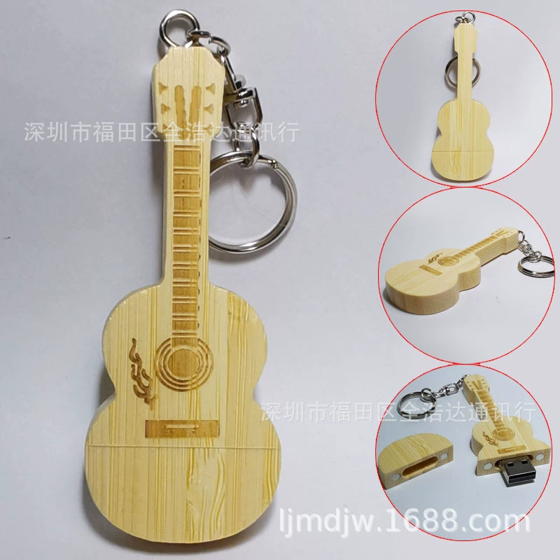 Картинка USB-флешка, музыкальные инструменты, электронная скрипка ПВХ, гитара, микрофон, классическое пианино, 64Гб, подарок на день рождения