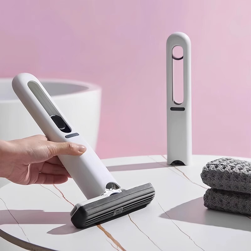 ミニモップスポンジ吸収性モップ家庭用デスクトップハンドヘルド手洗い不要のバスルーム怠惰なテーブルクリーニング|undefined