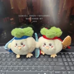 (音が鳴る) 越王勾践剣、呉王ガーリックバードぬいぐるみペンダント、旅行のお土産、友人への誕生日プレゼント
