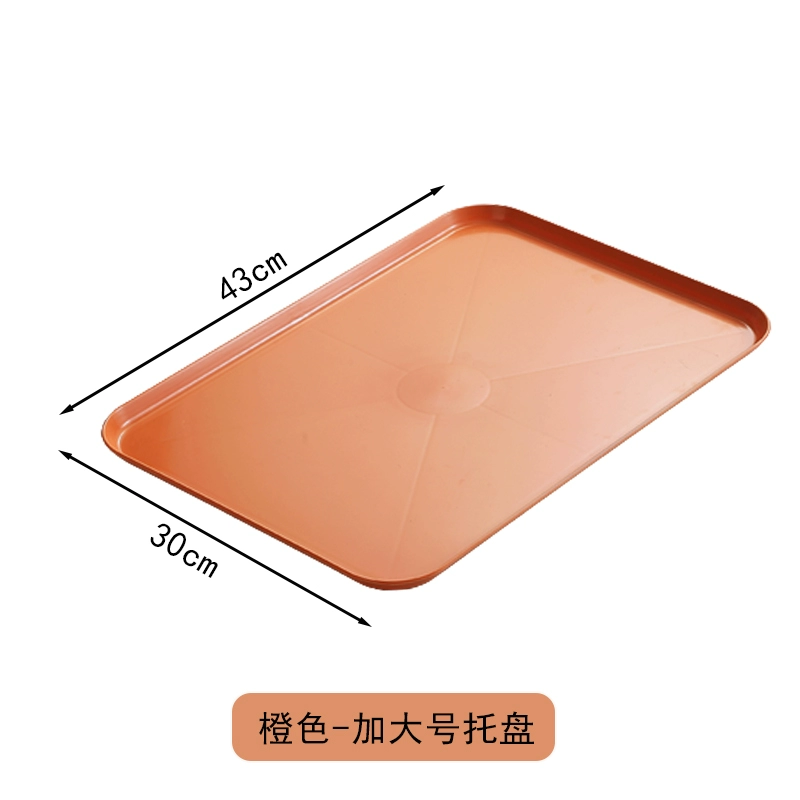 Scandinavian rectangular big plastic tea cup for home use with glass, fruit dinner plate for commercial use