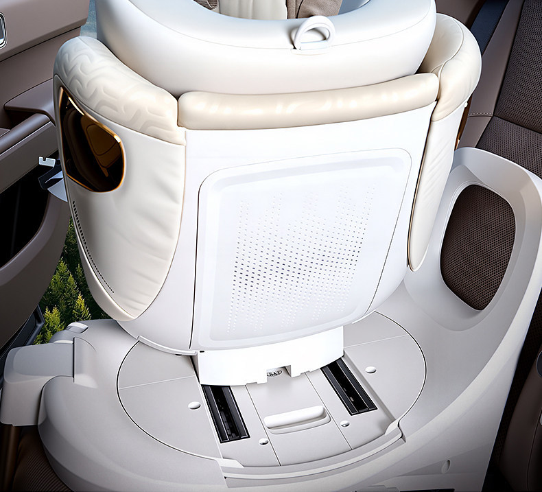 Hagaday Hakada Safety Seat for Infants and Children Aged 0-12, Suitable for Car Use, with Ventilation