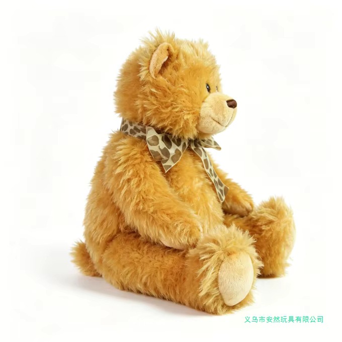 Custom plush teddy bear with polka dot bow 51cm - 99cm Soft plush toy suitable for