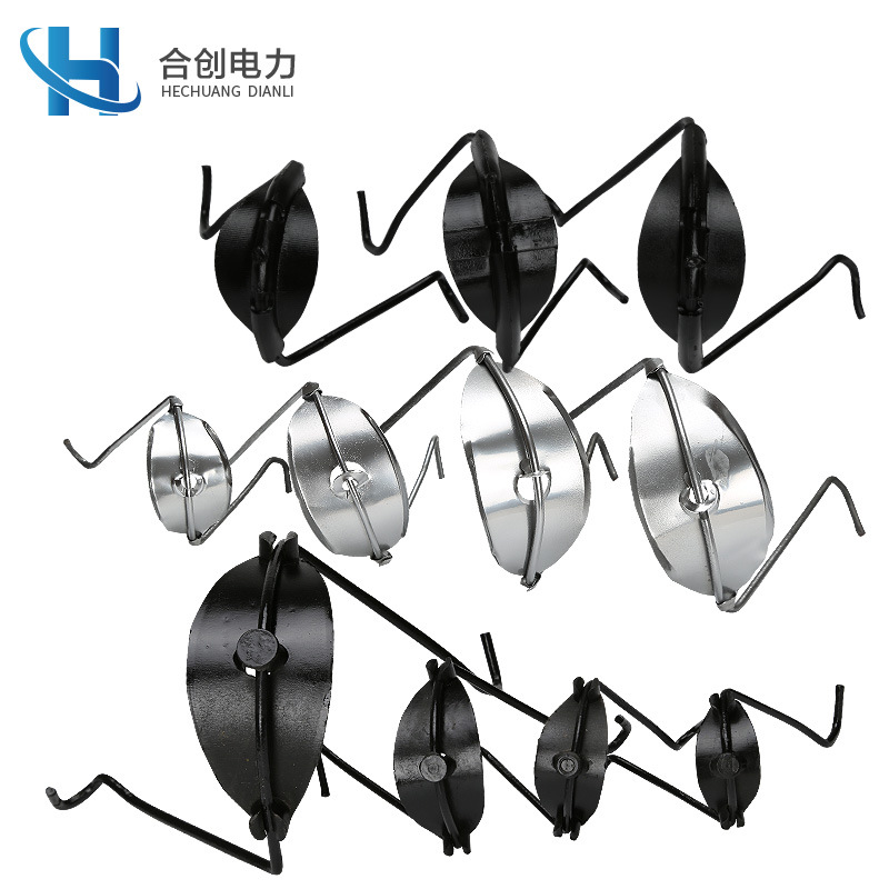 电缆挂钩通信光缆挂钩塑拖挂钩铝挂钩电力铁吊钩钢绞线架空挂钩25