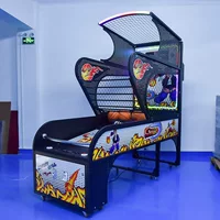 Роскошный крупномасштабный спортивный электронный баскетбольный автомат с монетоприемником, игровой автомат для крытых игровых залов, аркадное развлекательное оборудование с возможностью кастомизации