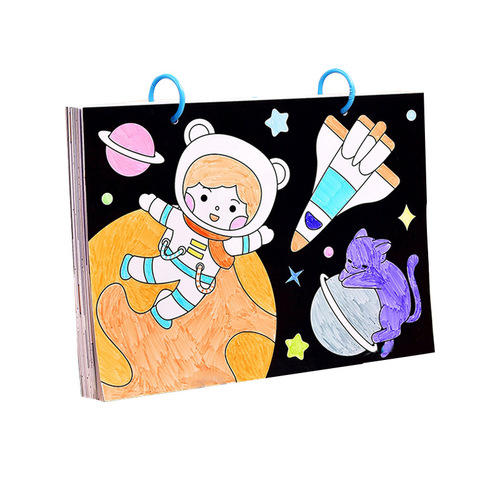 Mark pen special drawing book, children's graffiti book, coloring picture book, a4 drawing book, blank watercolor drawing paper wholesale