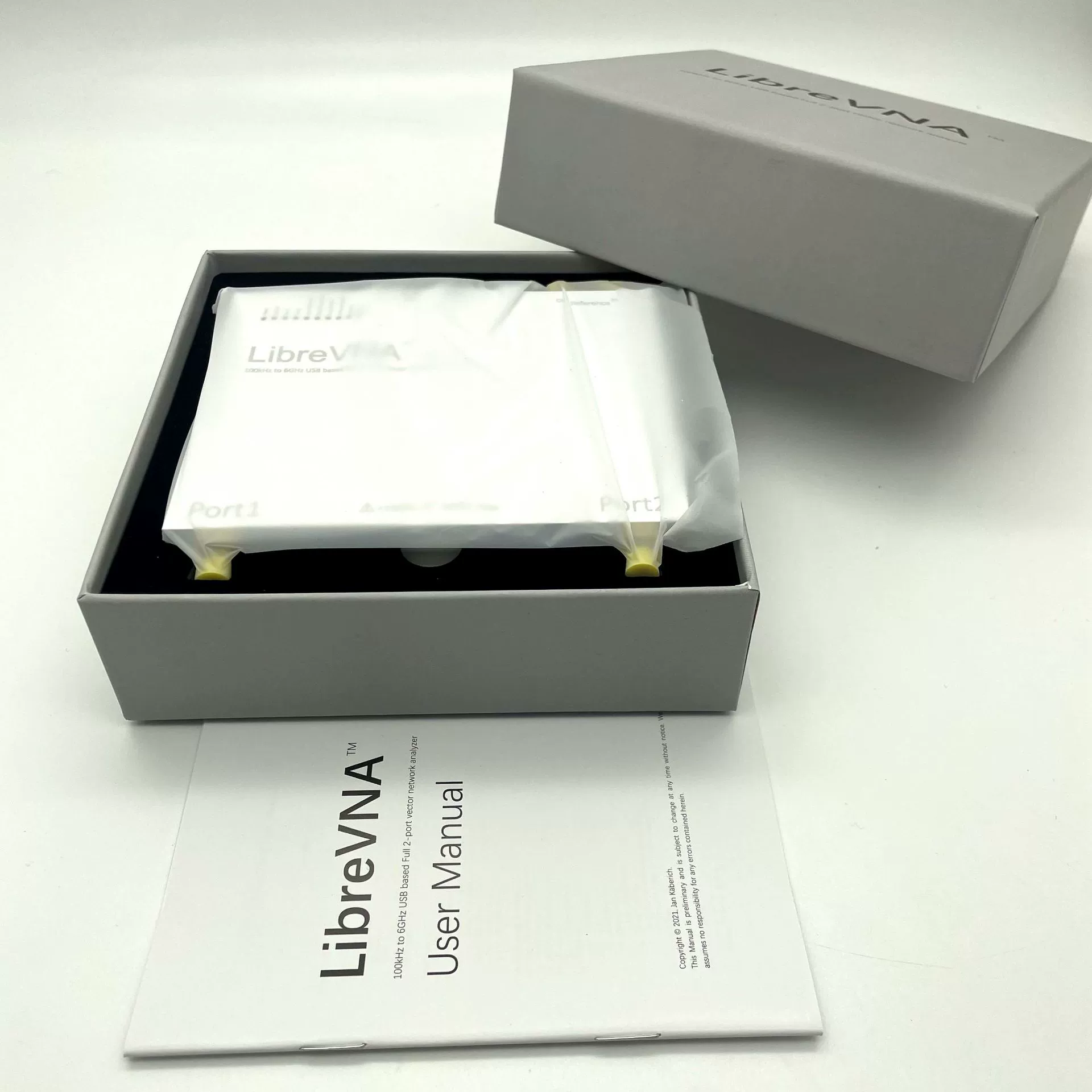 LibreVNA 100K-6GHz двухпортовый векторный сетевой анализатор на базе интерфейса USB 6G VNA