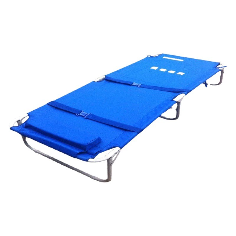 Оптовая продажа складных кроватей от производителя для гражданской обороны и ликвидации последствий стихийных бедствий, портативные раскладные кровати-каталки для спасательных работ на открытом воздухе и экстренного реагирования.