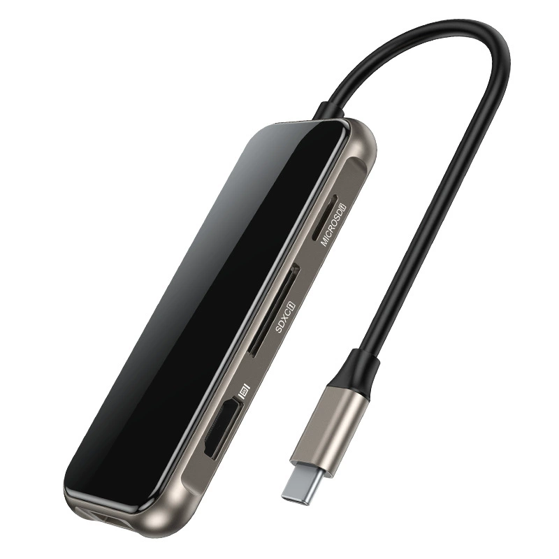 Расширенный док-тип USB-C удлинитель USB 3.0 мультиинтерфейс конвертер Lightning 4 совместим с Apple MacBook хаб