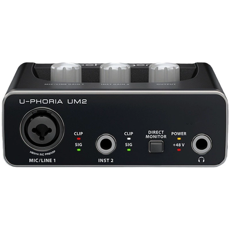 Behringer Belling UMC202HD Портативная мини-профессиональная внешняя USB-записывающая плата Live K Singing