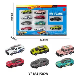 1:64合金滑行车小汽车越野车模型儿童玩具男孩礼物厂家批发