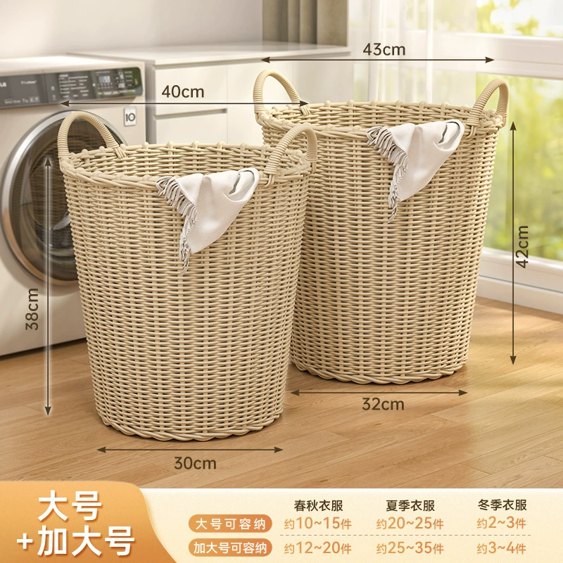 Laundry basket, storage basket, storage system, doll